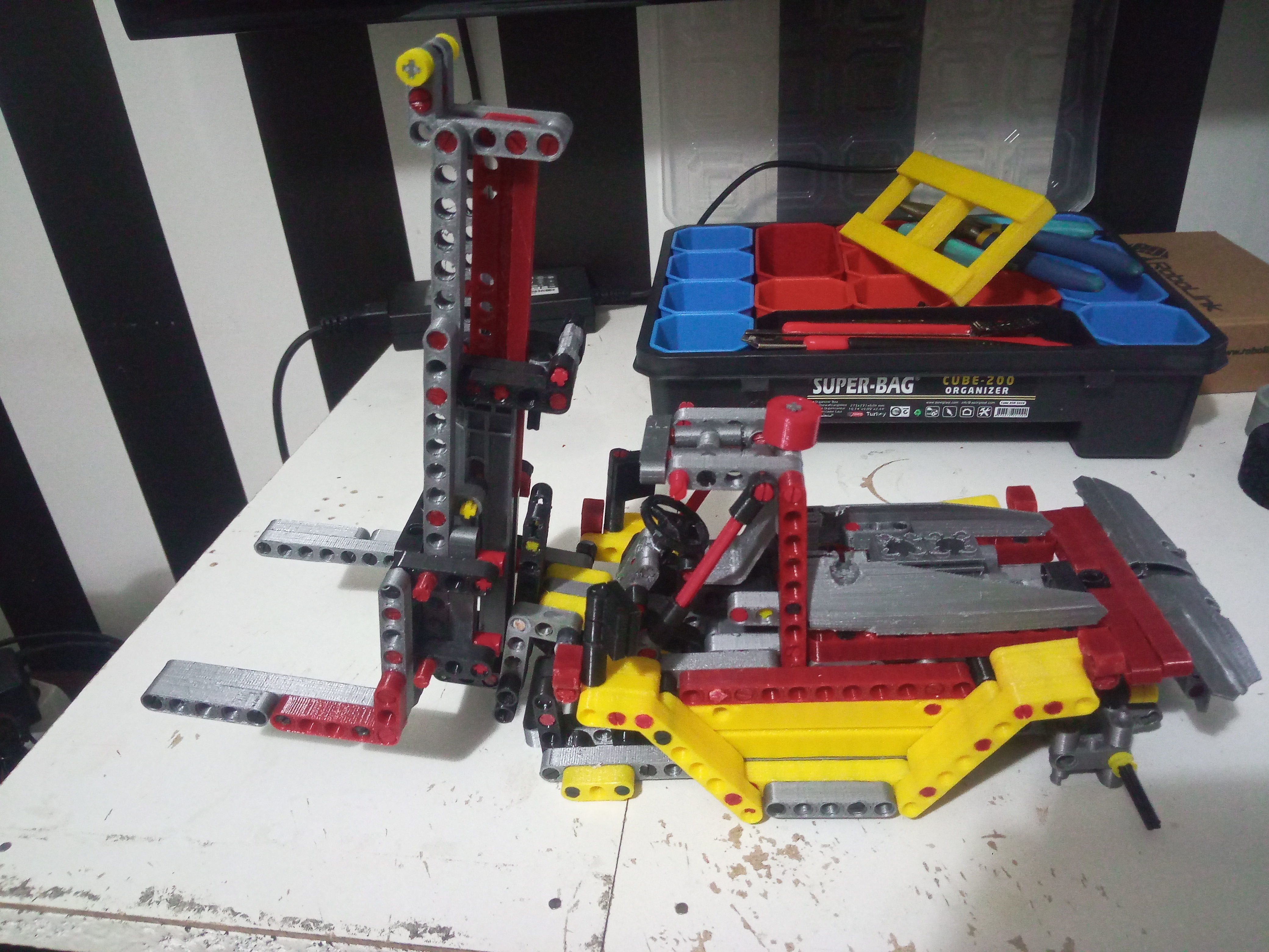 forklift  Free 3D print model_2