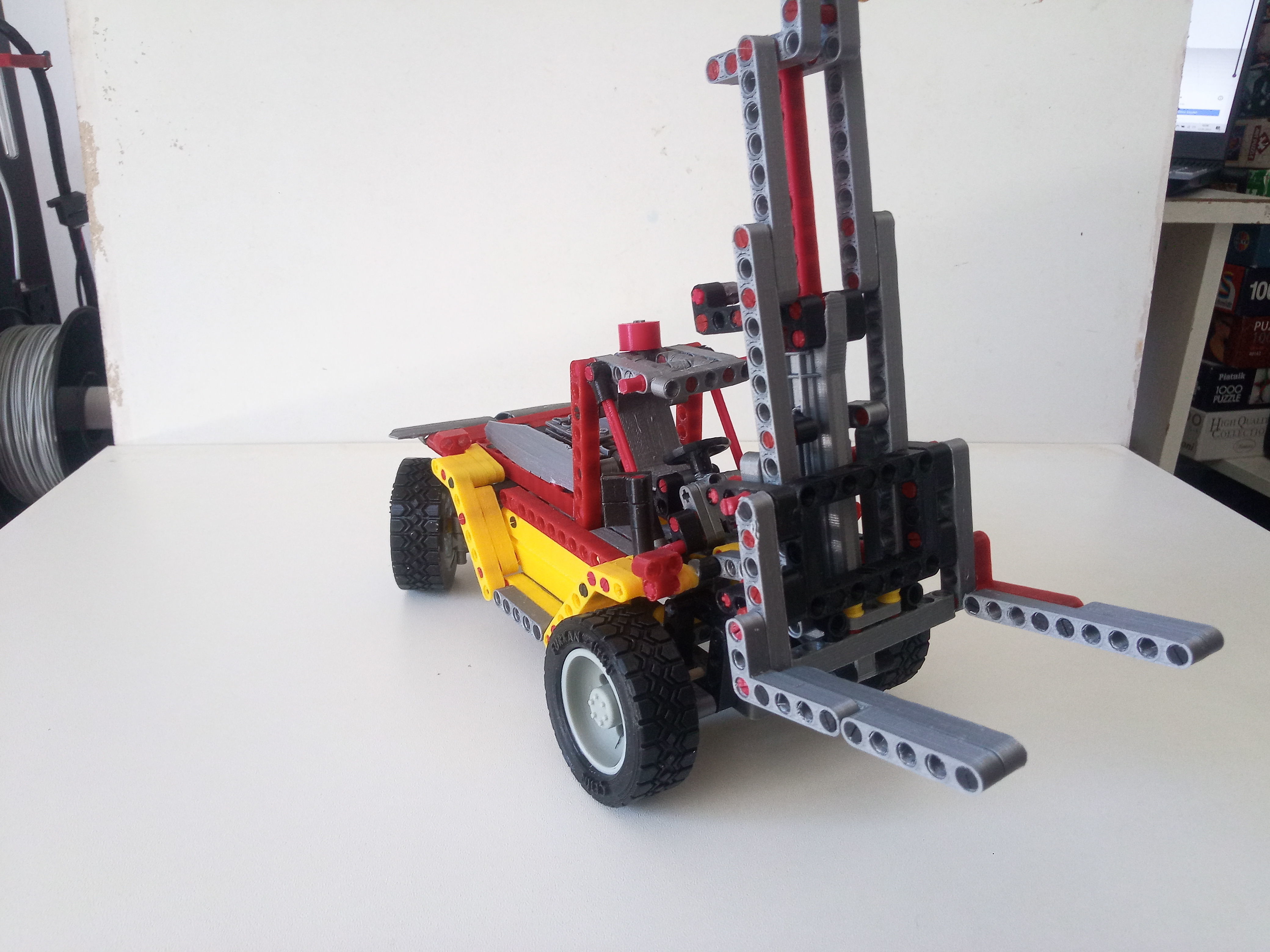 forklift  Free 3D print model_11