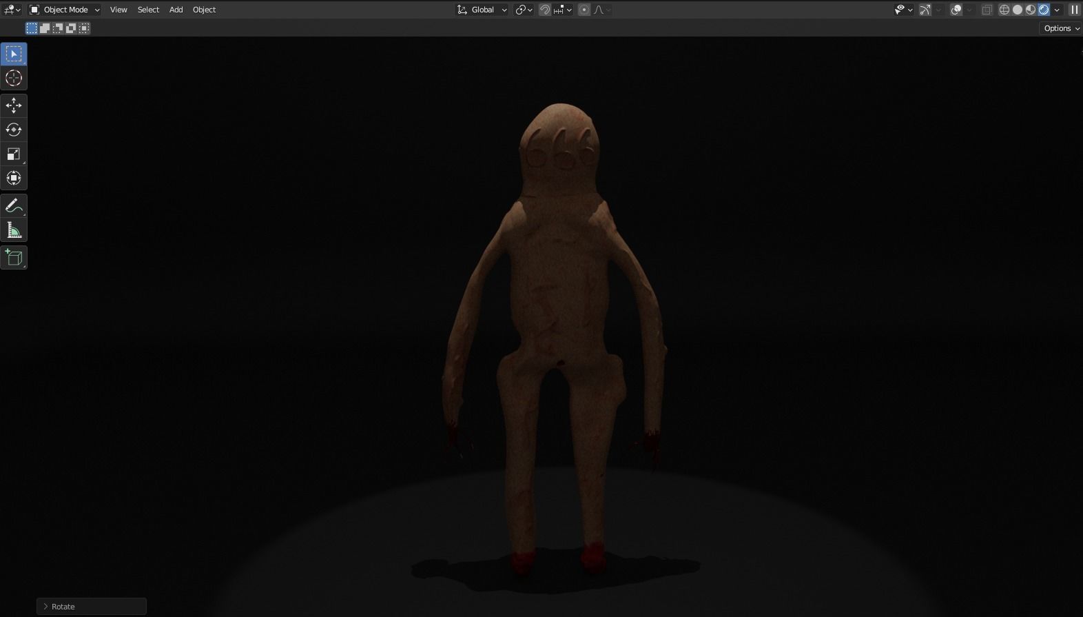 monster 3D model_1