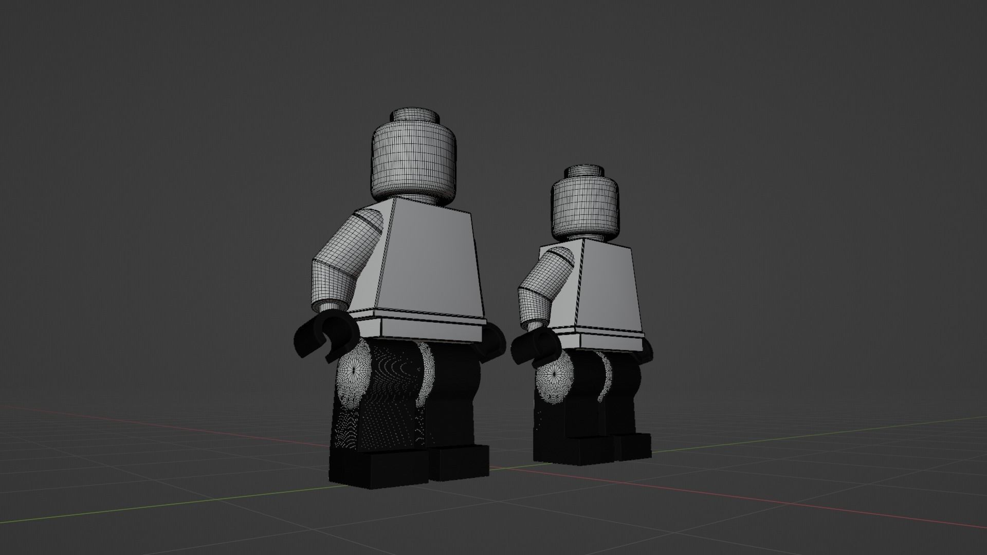 Lego Mans 3D model_2