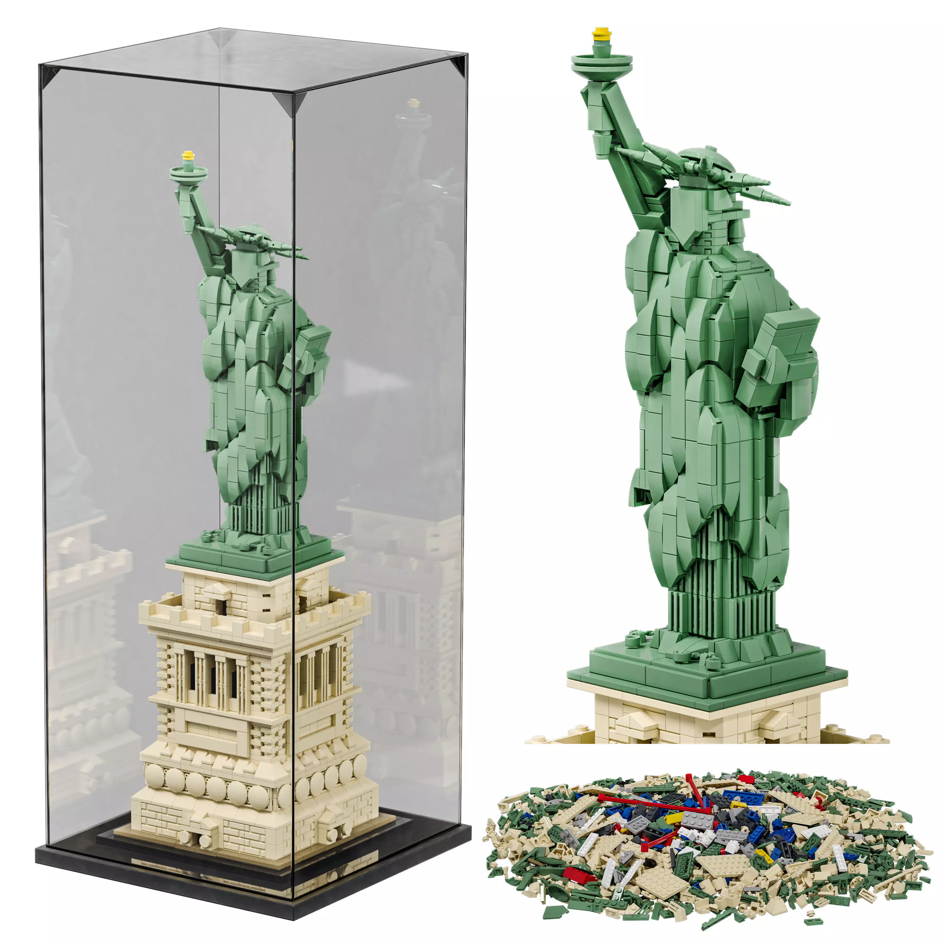 LEGO Architecture 21042 The Statue of Liberty set 3D model_0