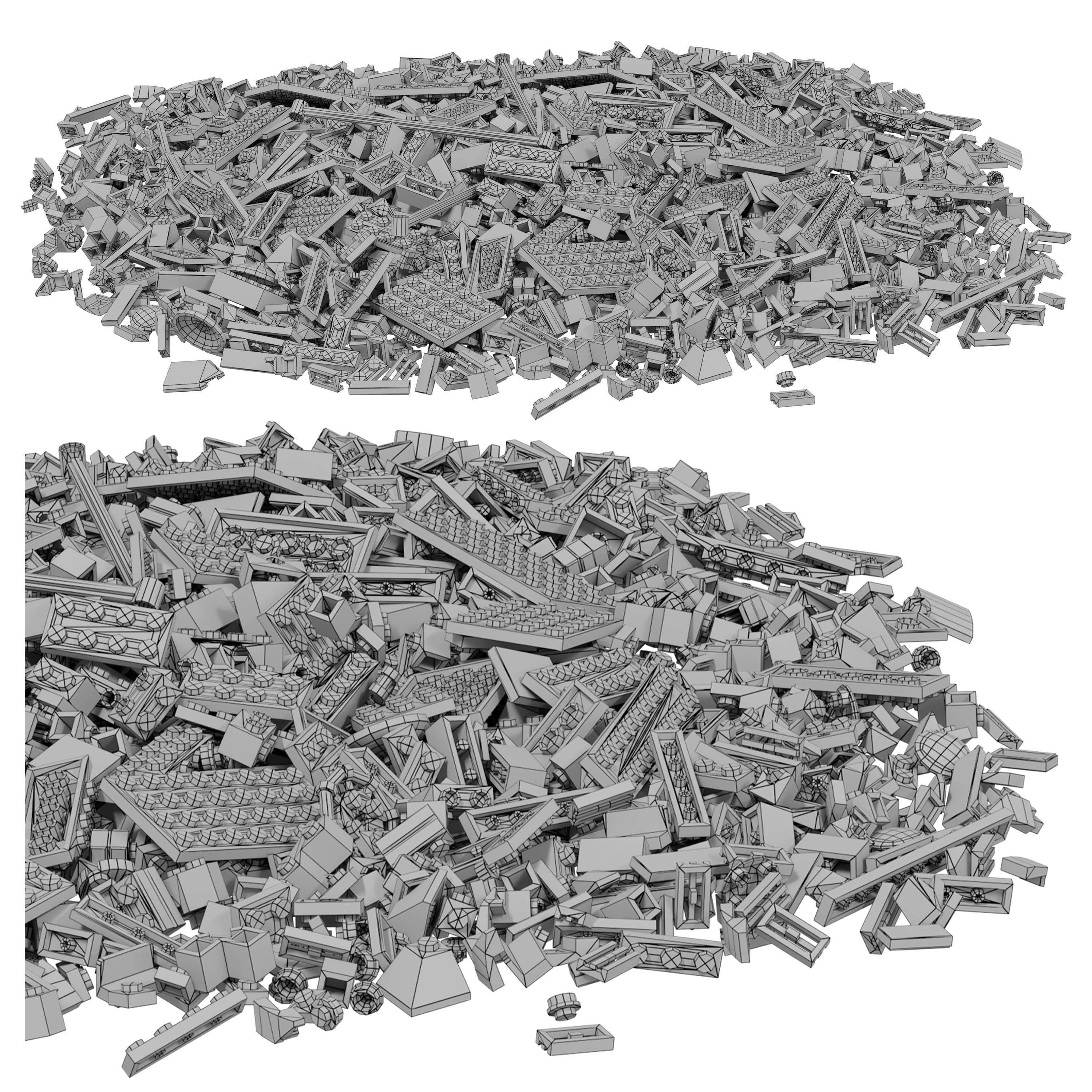 LEGO Architecture 21042 The Statue of Liberty set 3D model_5