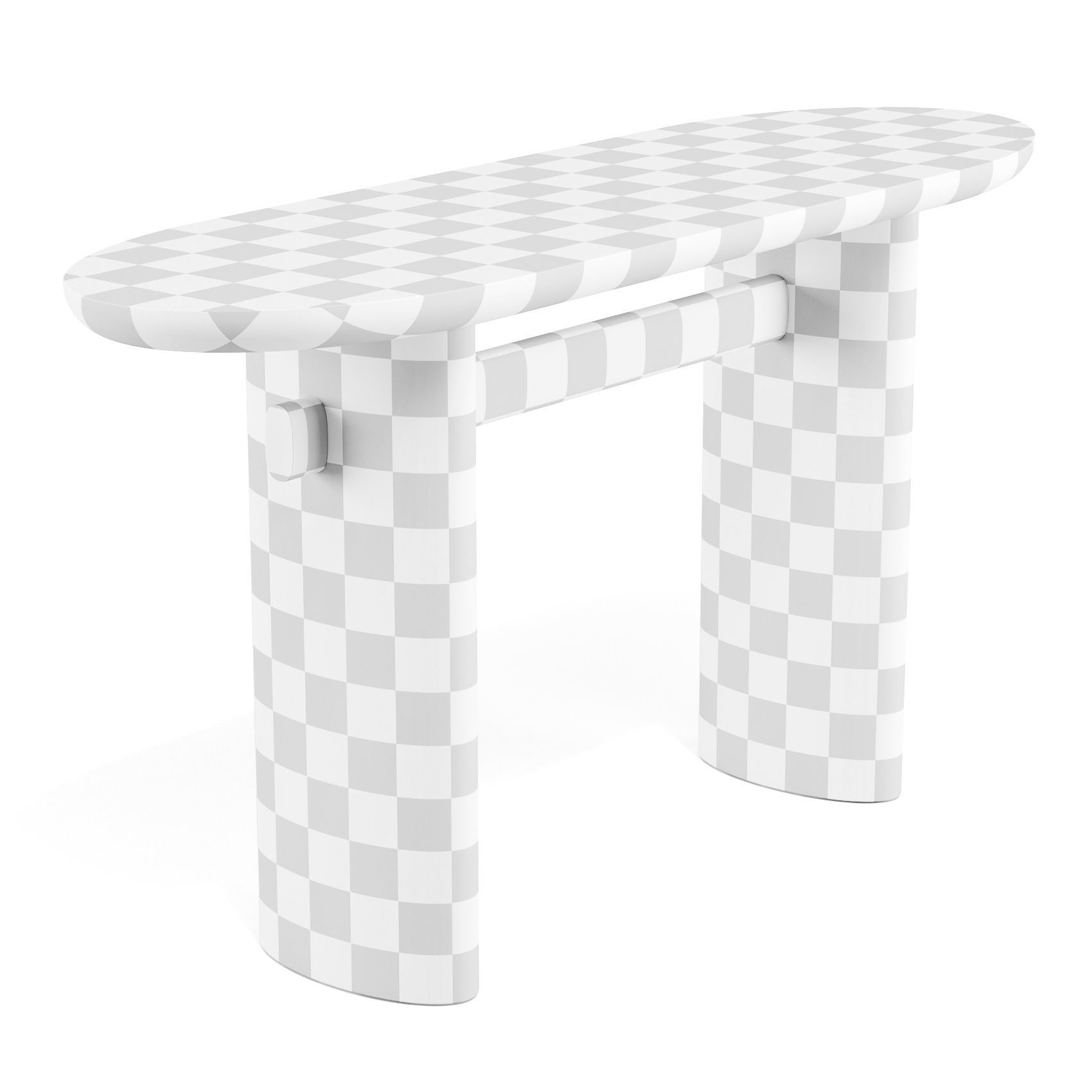 Tacchini Torii - Console Table 3D model_3