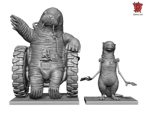 guardians of the galaxy 3 Lylla and Teefs 3D file