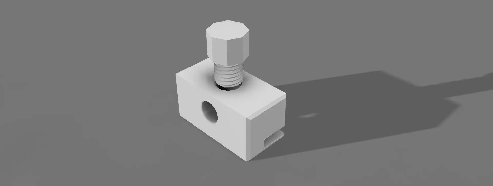Cap head pointer 3D print model_0