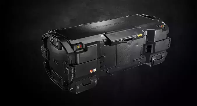 Hard Surface Game-Ready Case Low-poly 3D model