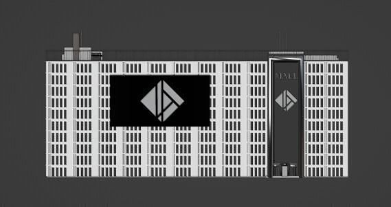 Mall big 3D model