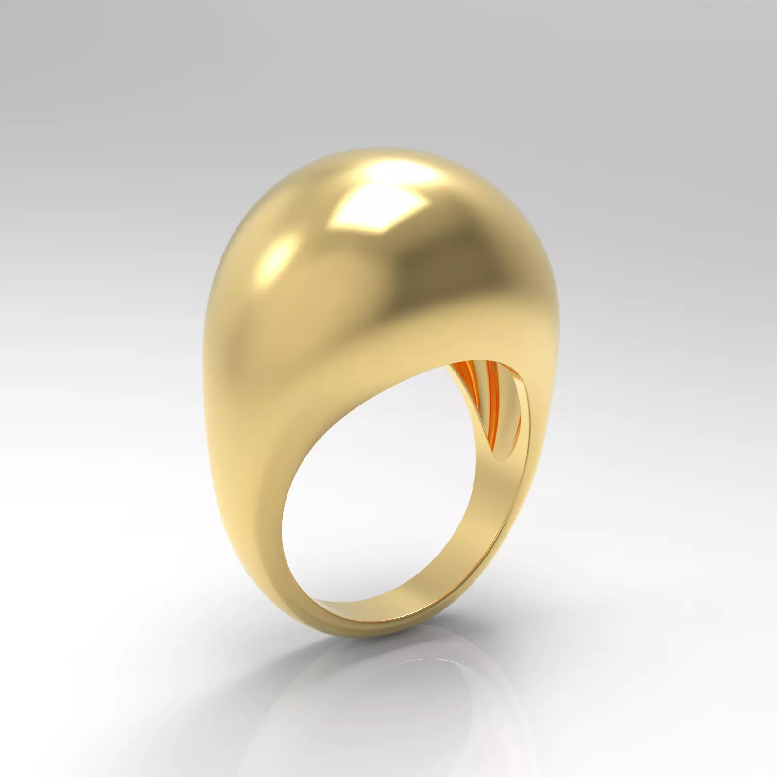 Big Dome RING 3D print model