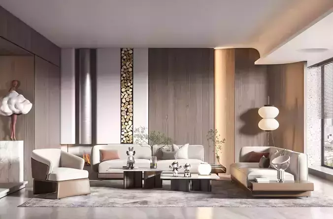 Living Room Interior Scene