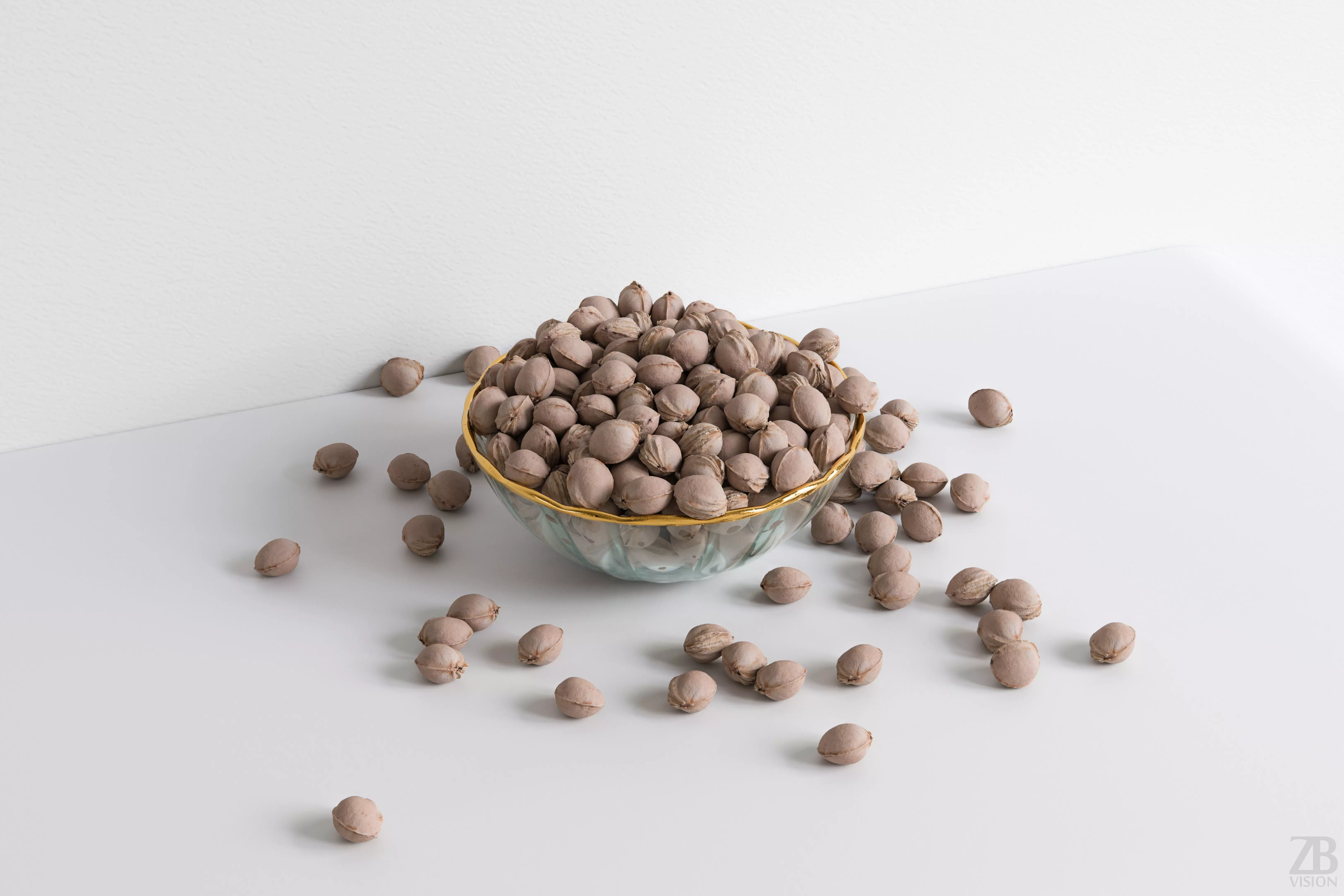 Cherry Seed 3D model_0