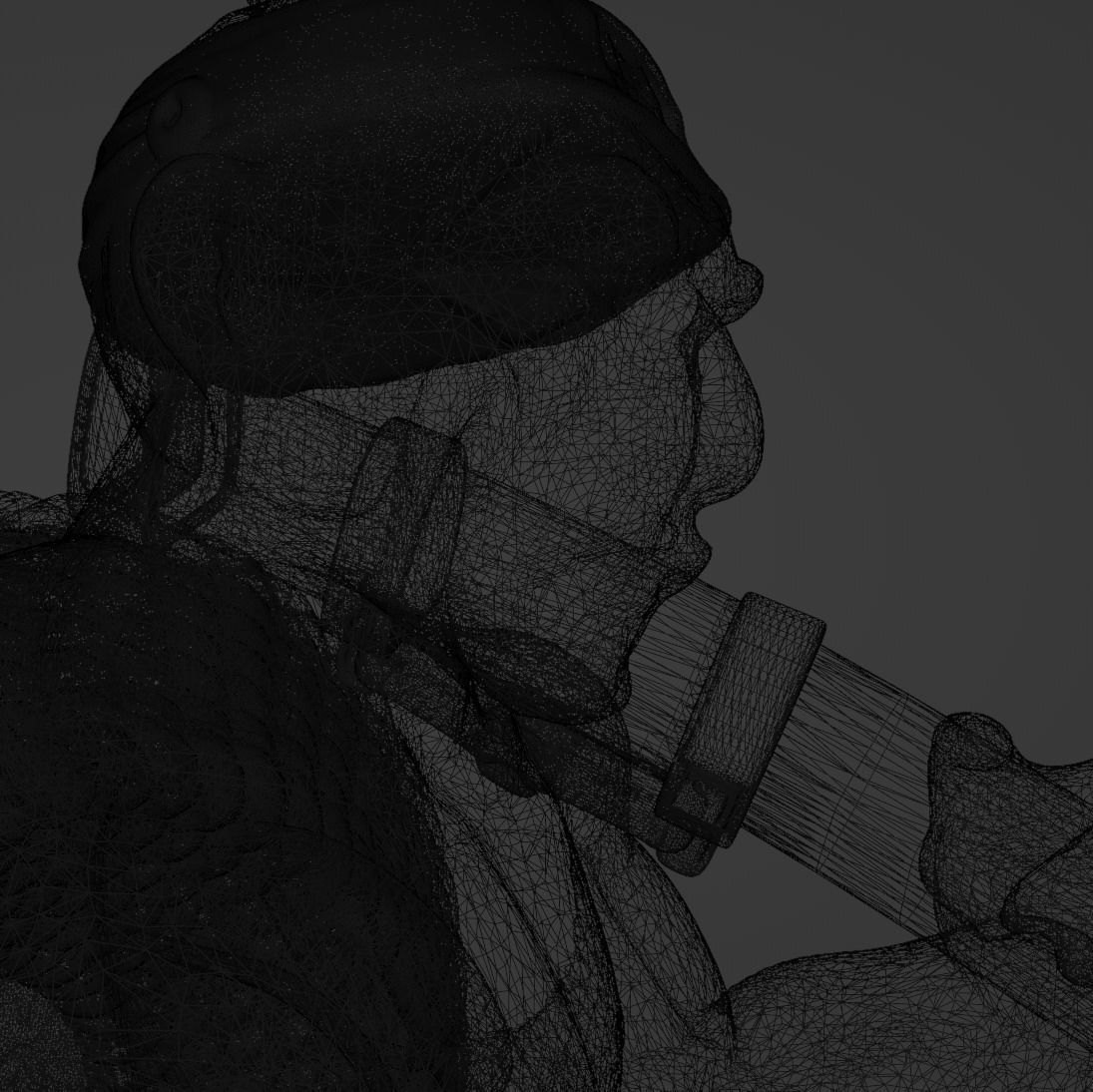 Dwarf Seonbi Miniature 3D print model_7