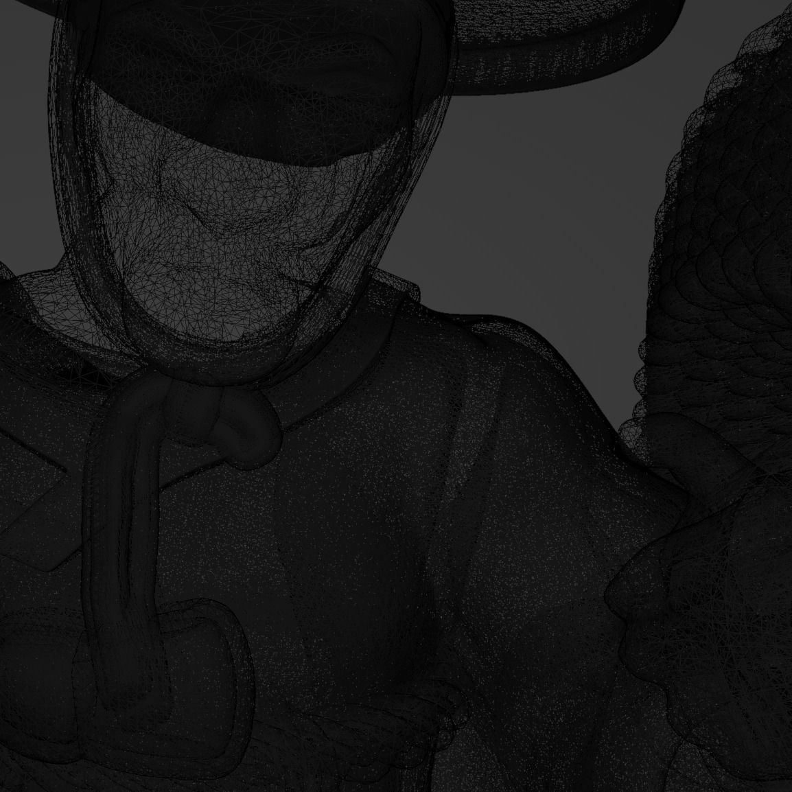 Dwarf Seonbi Miniature 3D print model_8