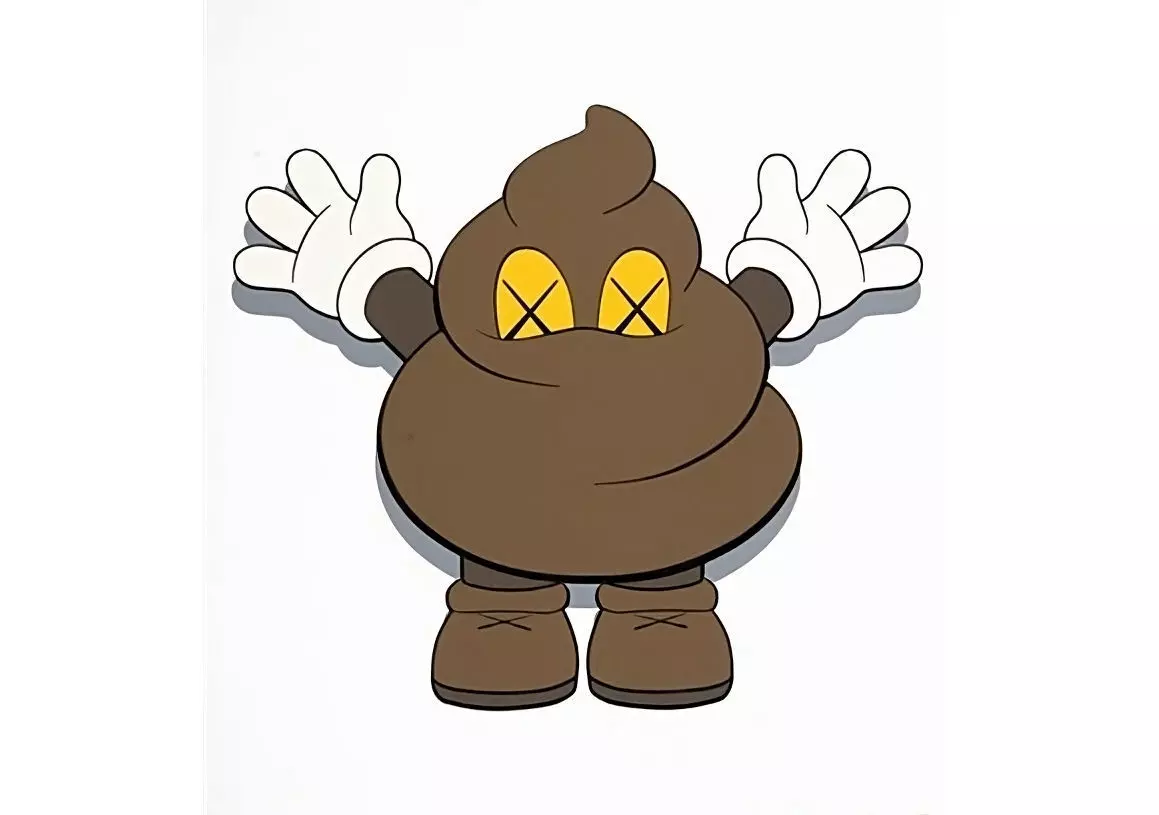 Kaws Poop for Print 3D print model