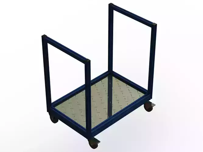Aluminum Firewood Holder Cart