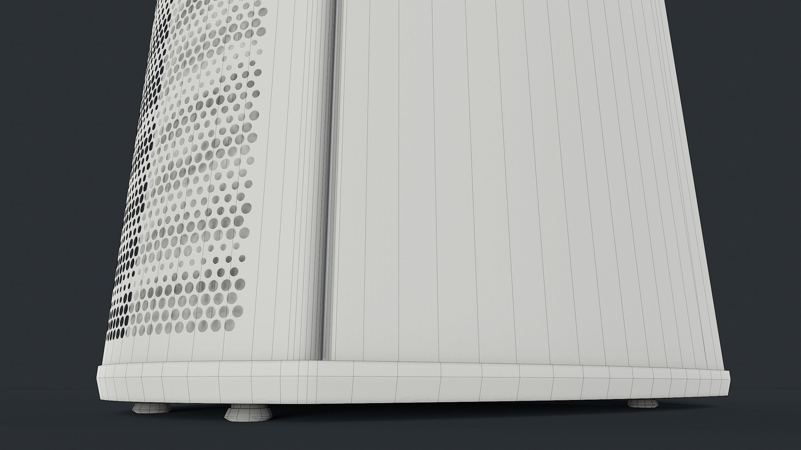 Street Trash Can 22 PBR Game Ready Low-poly 3D model_29