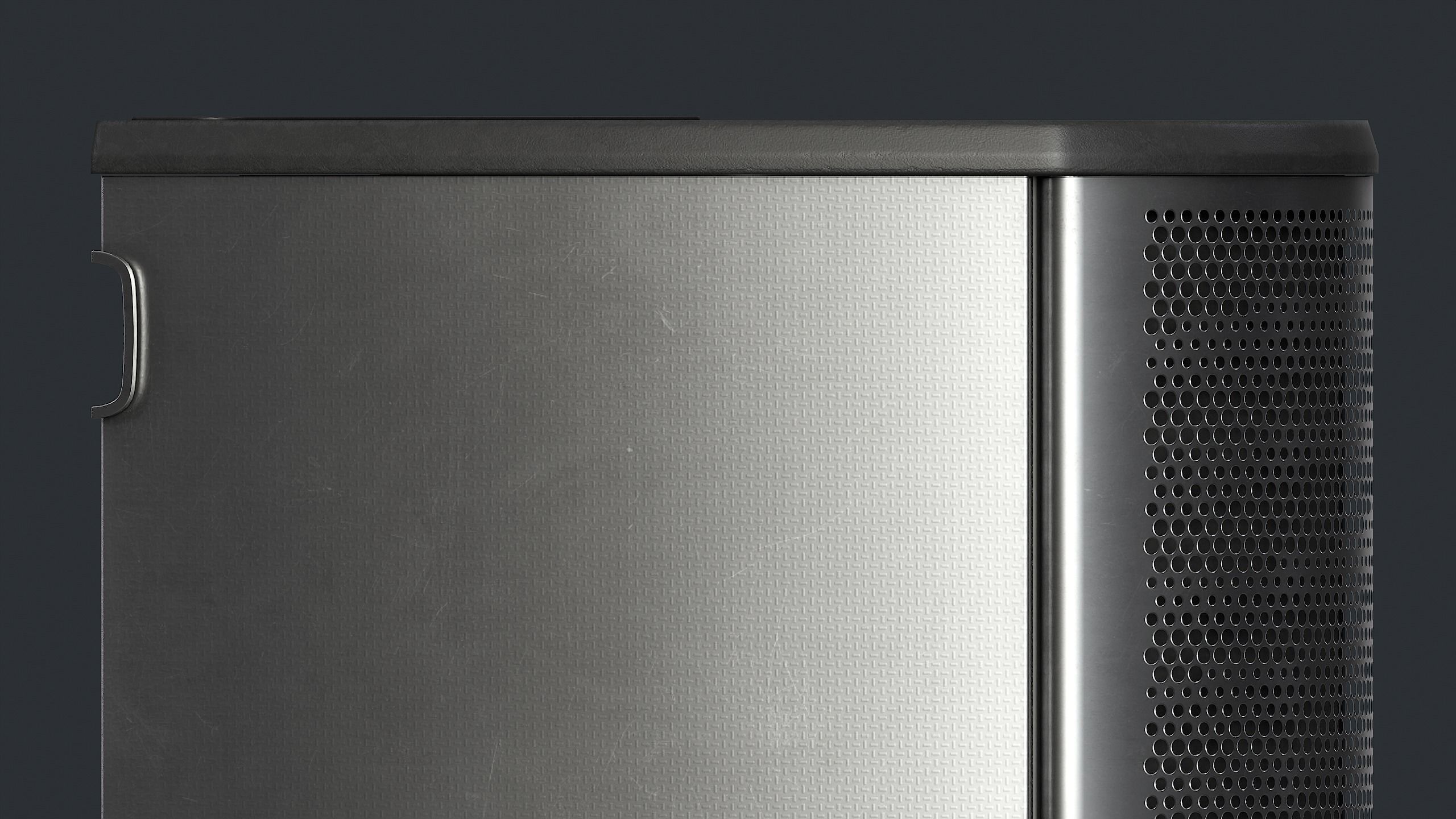 Street Trash Can 22 PBR Game Ready Low-poly 3D model_22