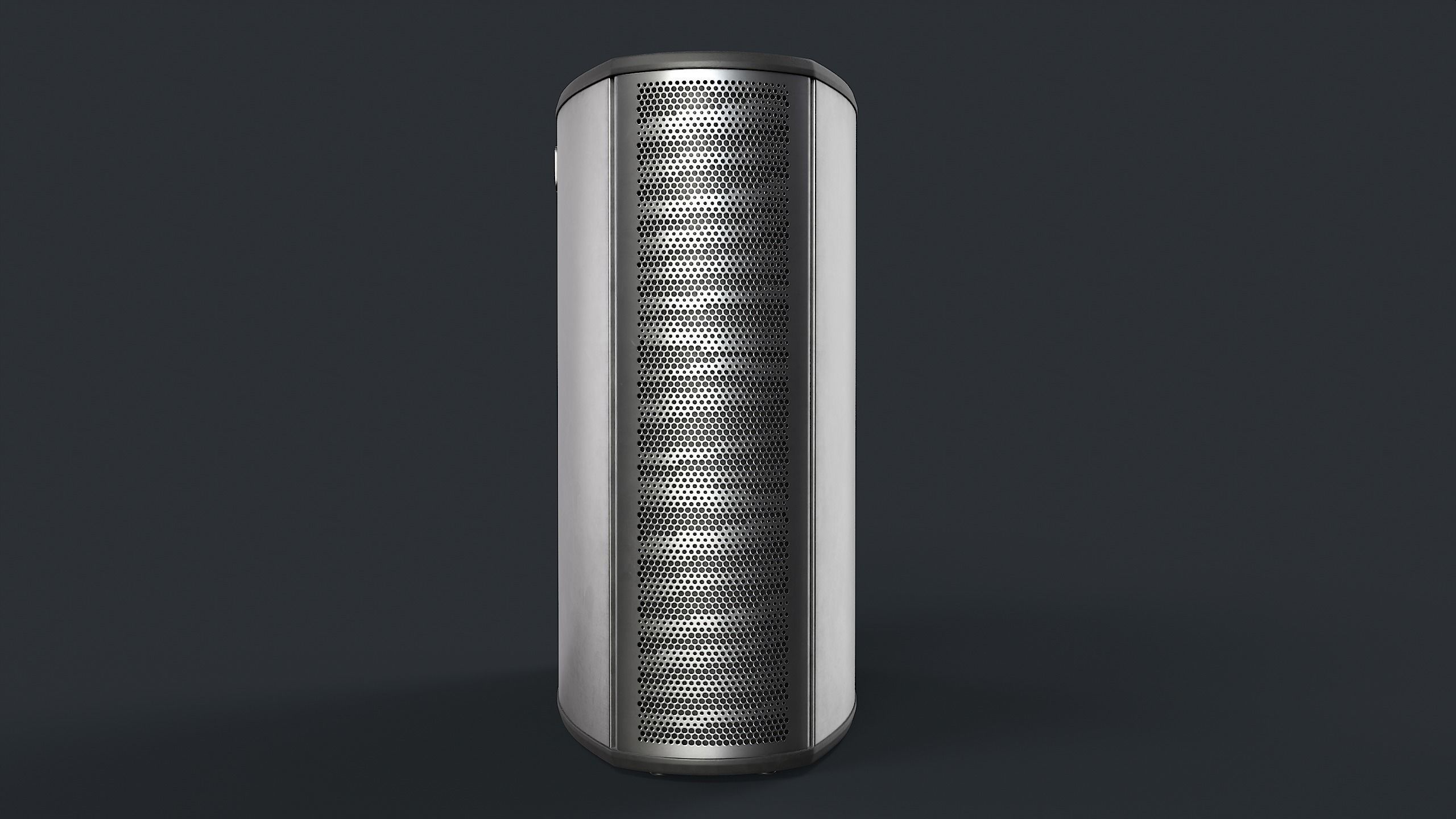 Street Trash Can 22 PBR Game Ready Low-poly 3D model_7