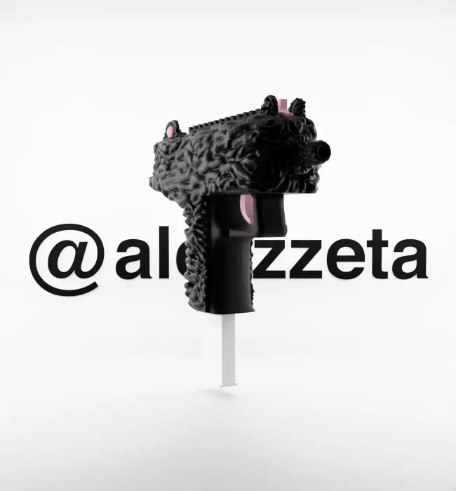 Kaws BFF x Uzi BFF x Bloody Hands Companion for Print 3D print model_18