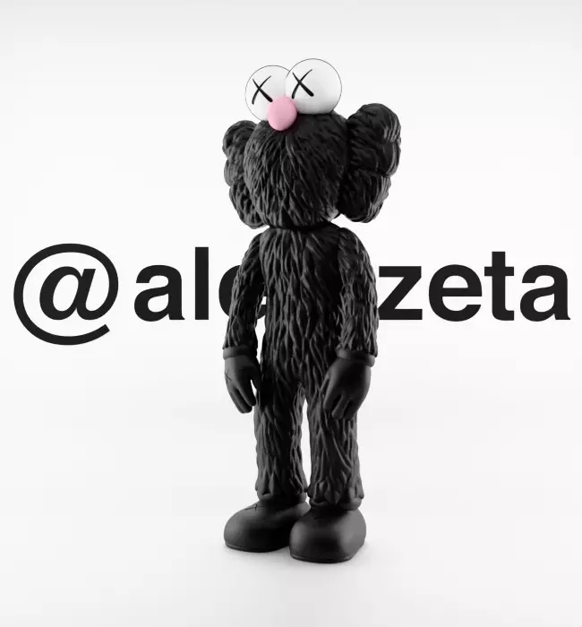 Kaws BFF x Uzi BFF x Bloody Hands Companion for Print 3D print model_3