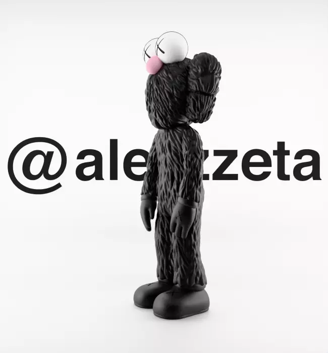 Kaws BFF x Uzi BFF x Bloody Hands Companion for Print 3D print model_4