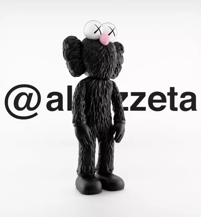Kaws BFF x Uzi BFF x Bloody Hands Companion for Print 3D print model_13