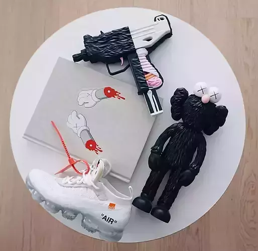 Kaws BFF x Uzi BFF x Bloody Hands Companion for Print 3D print model
