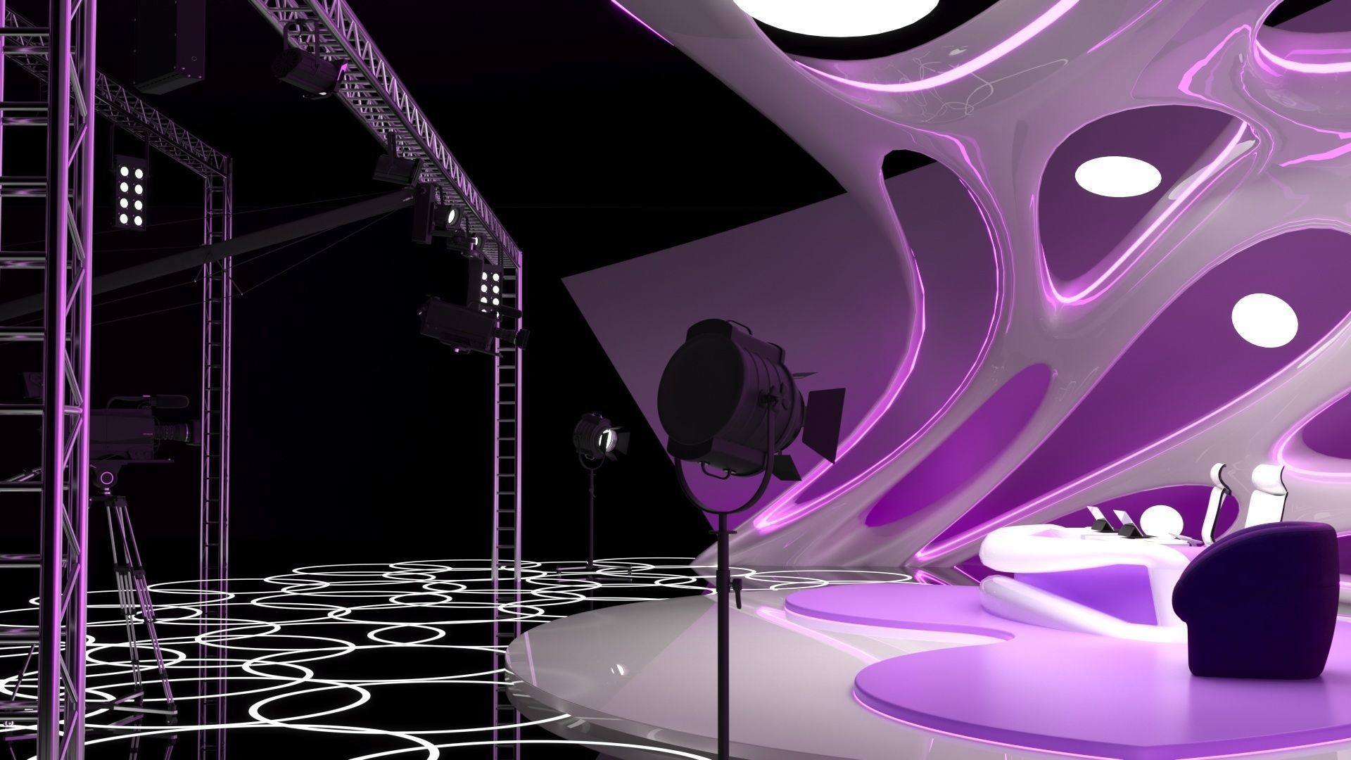 VR Studio SD 20 3D model_4