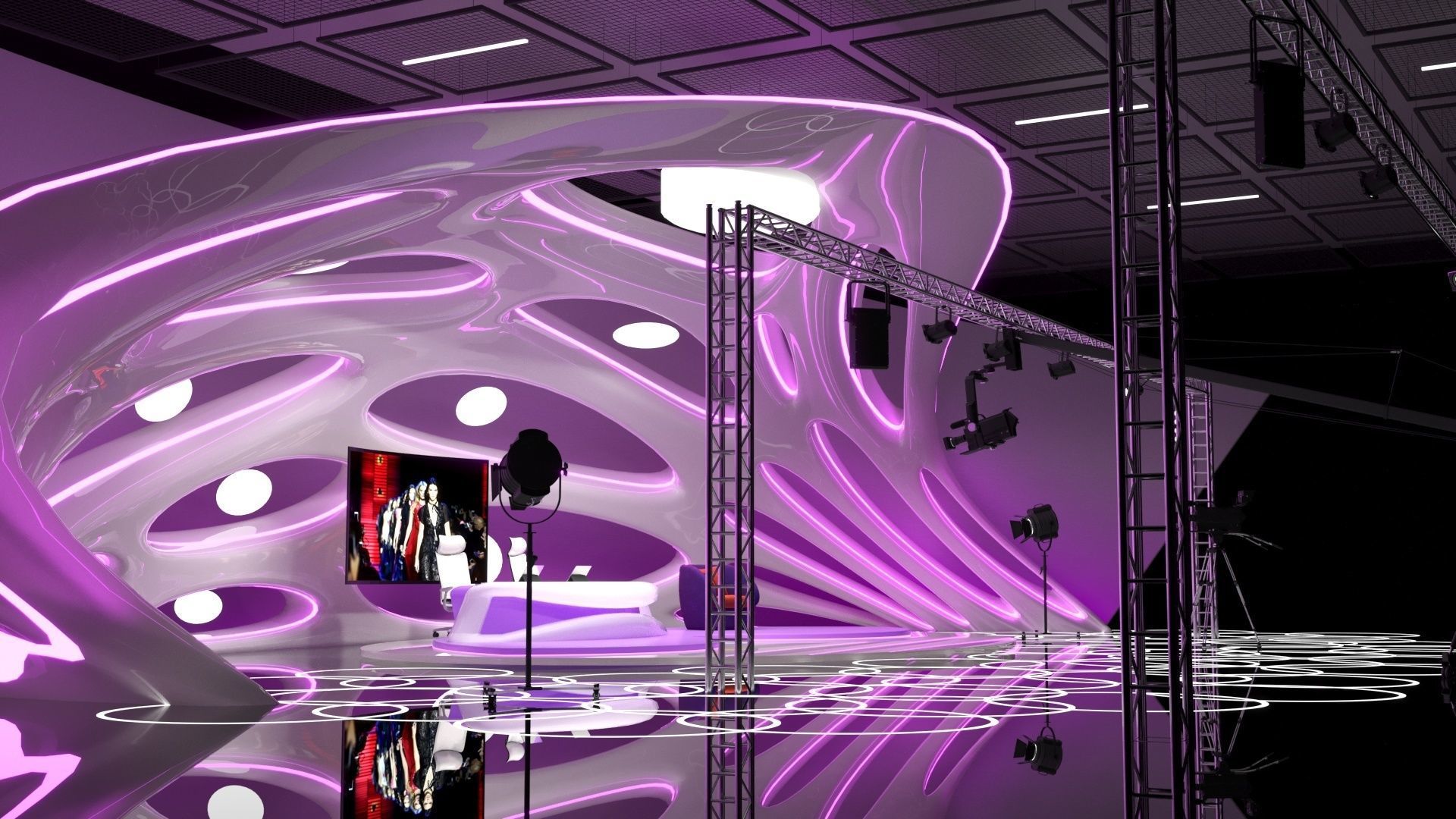 VR Studio SD 20 3D model_2