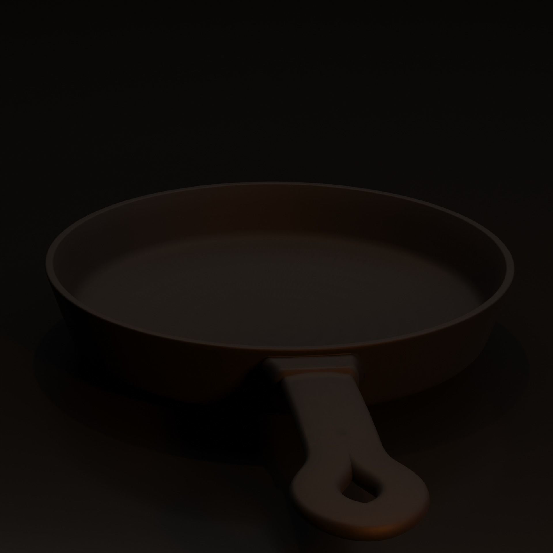 Rapunzel cast iron frying pan 3D print model_10