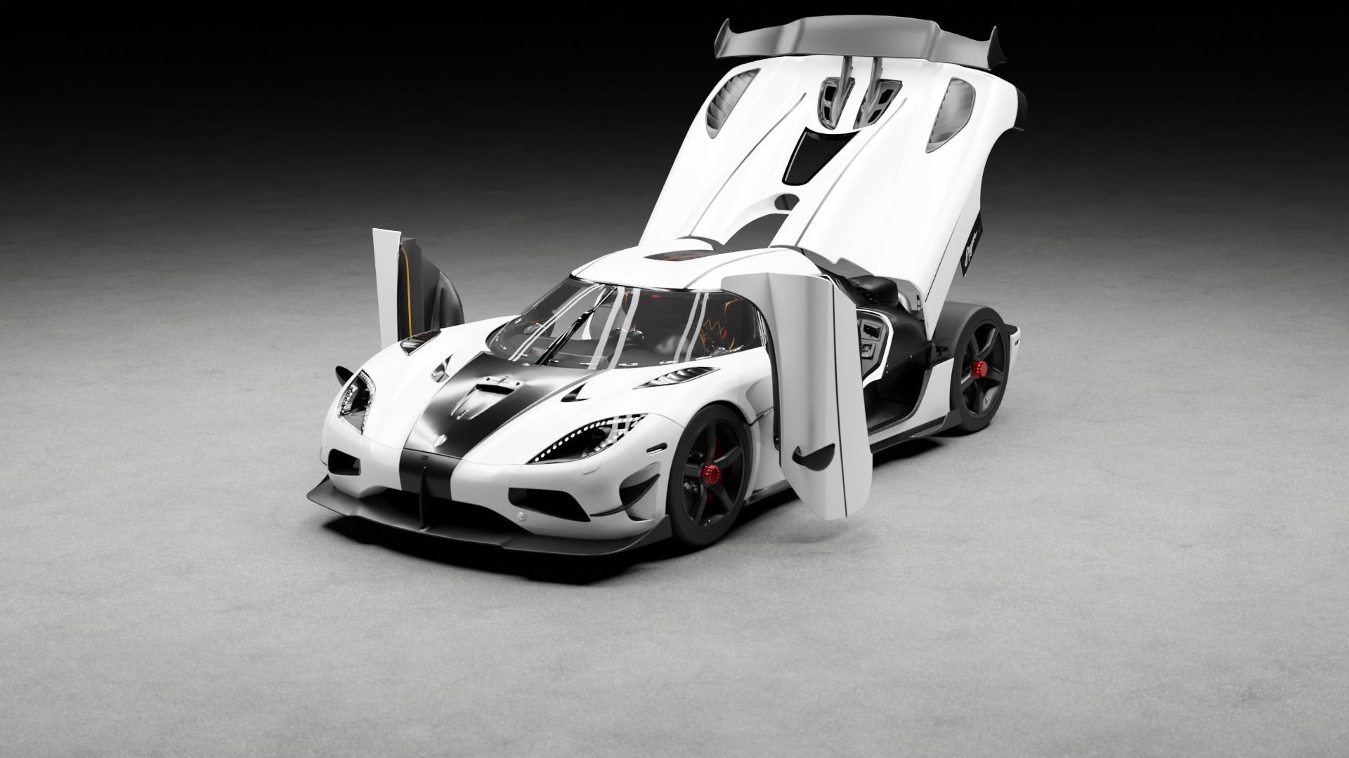 120 HQ Car Pack Add-On for Blender - Rigged and Ready 3D model_17