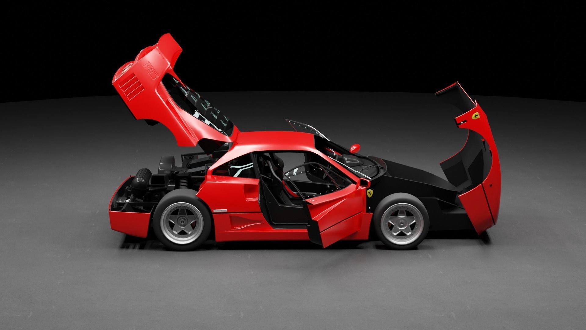 120 HQ Car Pack Add-On for Blender - Rigged and Ready 3D model_14