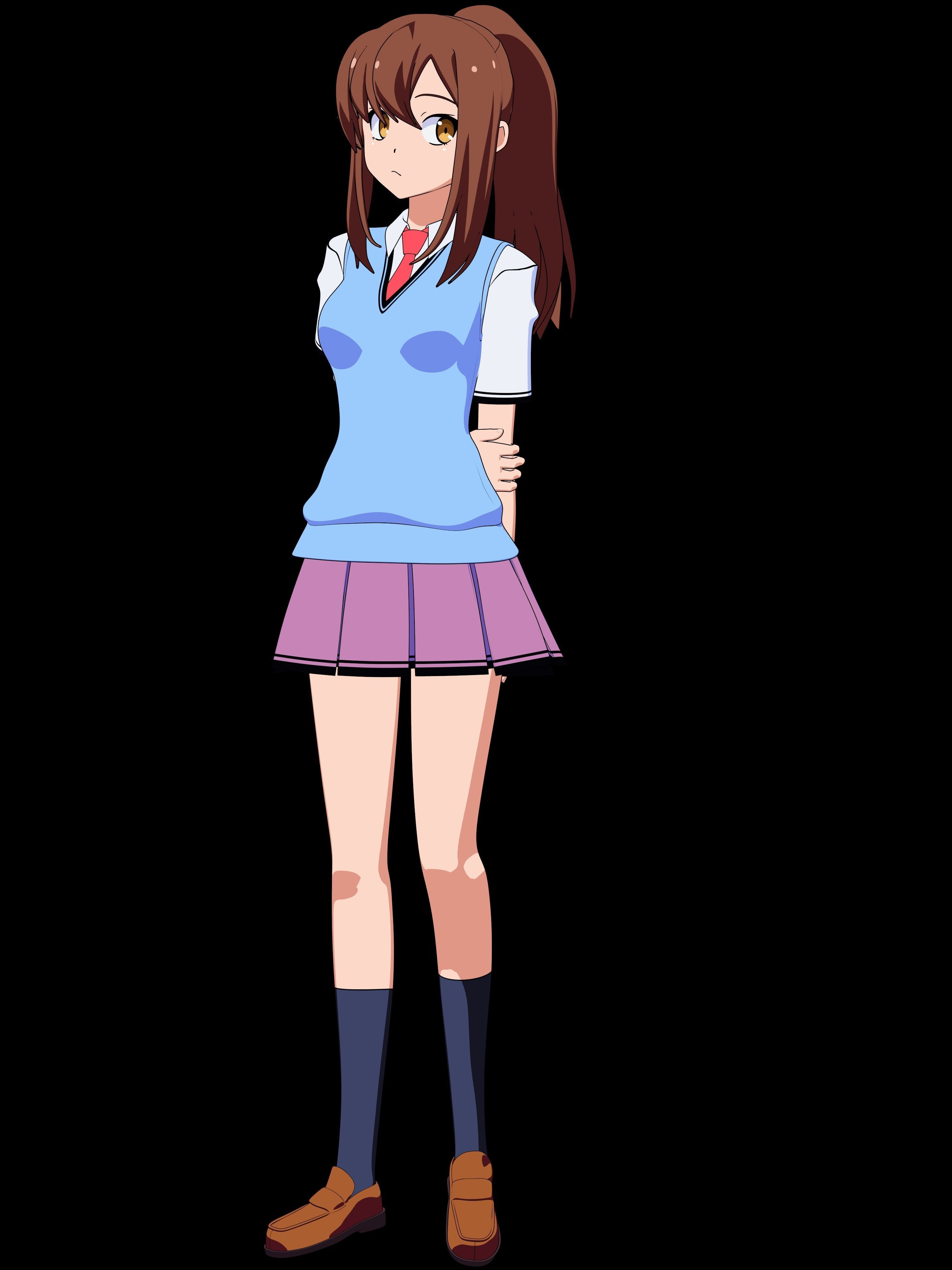 Aoyama Nanami - The Pet Girl of Sakurasou - 3D Model Blender Low-poly 3D model_1