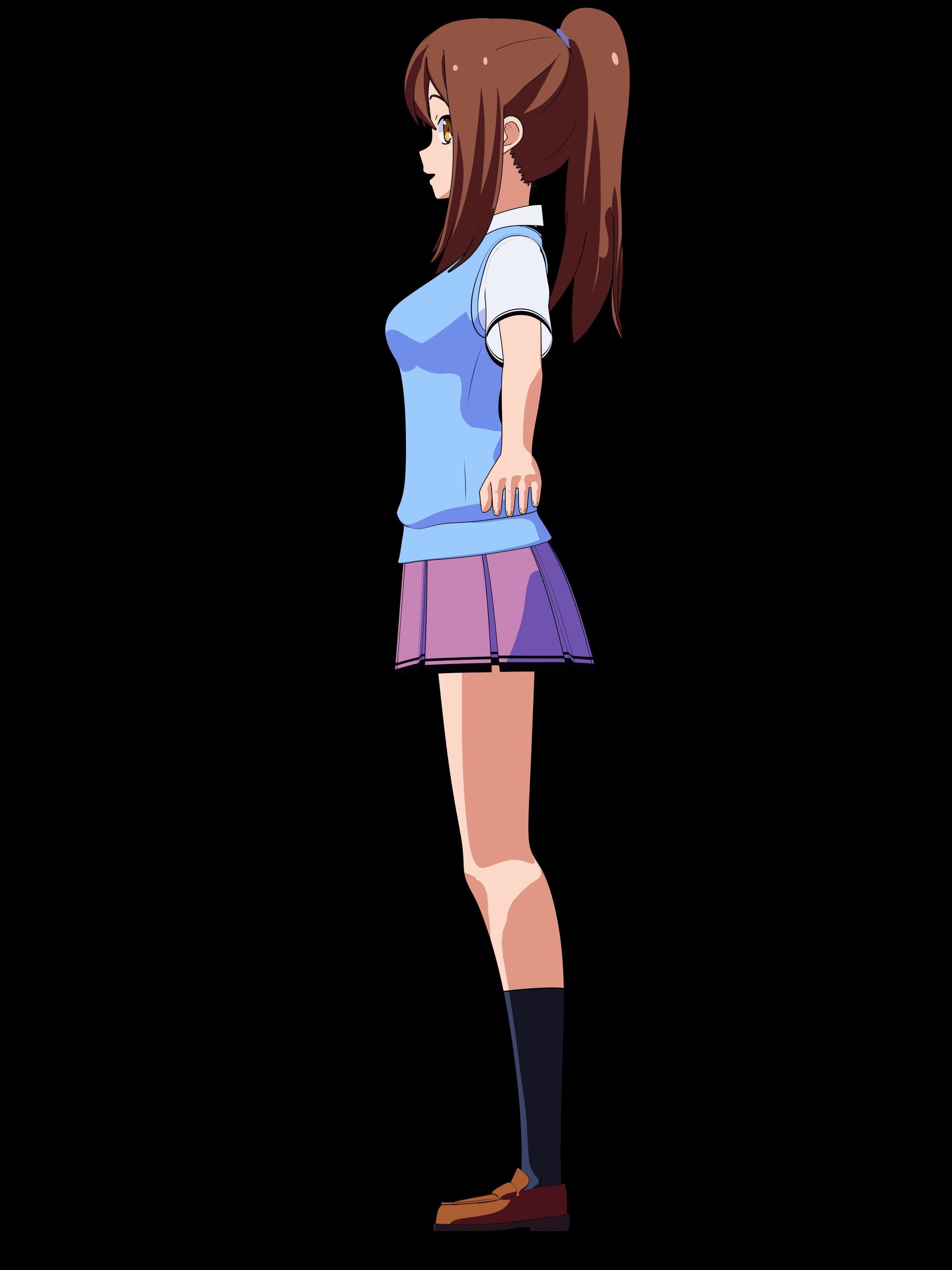 Aoyama Nanami - The Pet Girl of Sakurasou - 3D Model Blender Low-poly 3D model_7