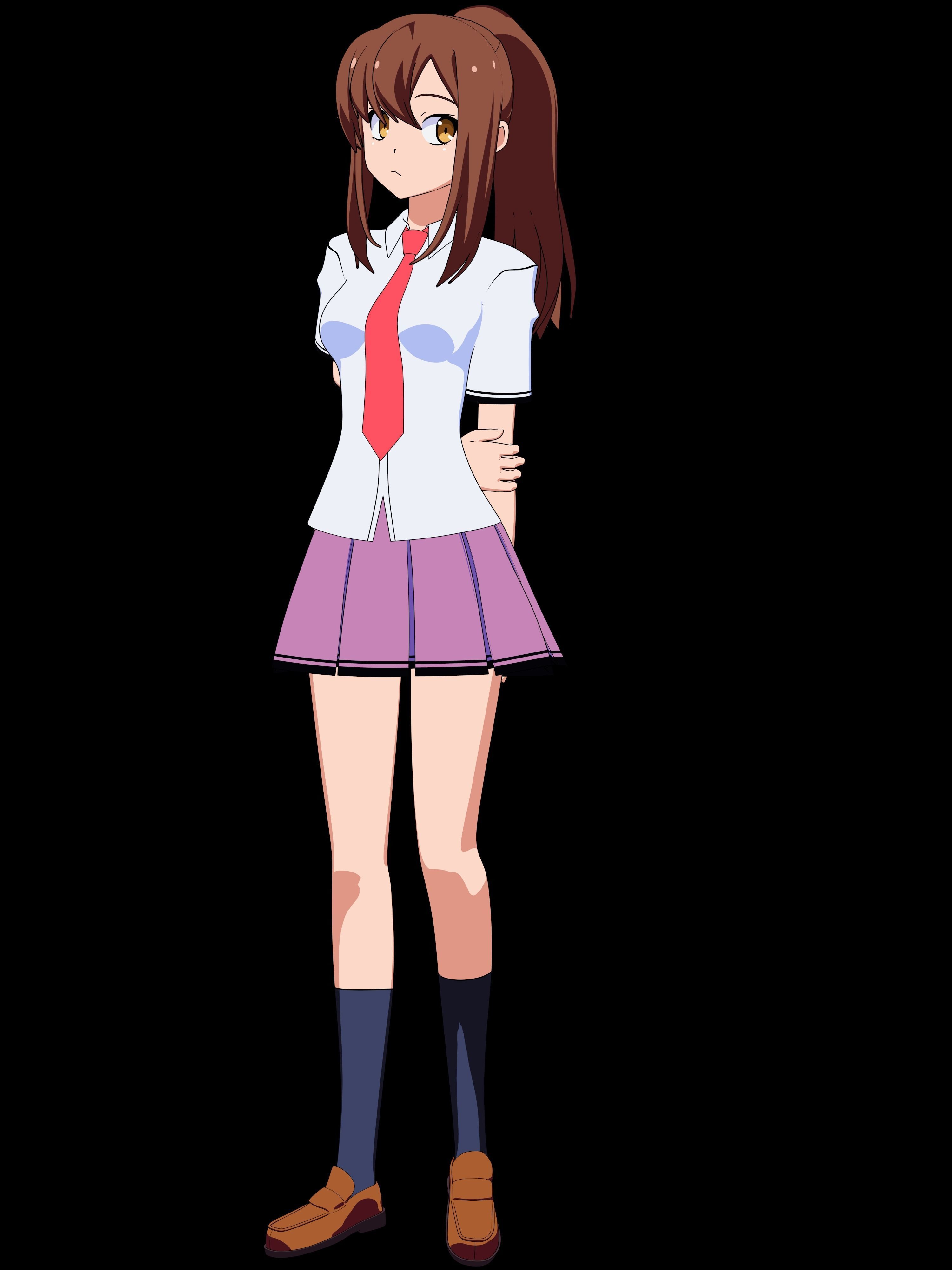 Aoyama Nanami - The Pet Girl of Sakurasou - 3D Model Blender Low-poly 3D model_2