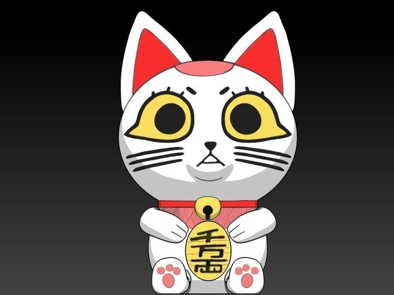 DANDADAN TURBO GRANNY FIGURE SET 3D print model_2