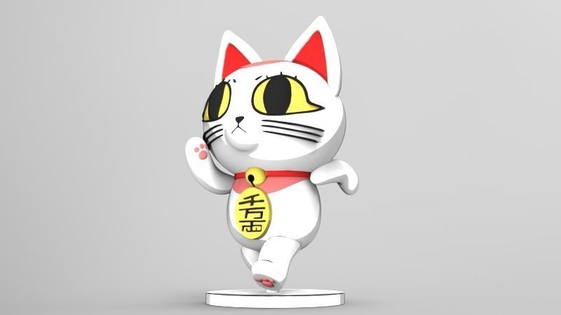 DANDADAN TURBO GRANNY FIGURE SET 3D print model_3