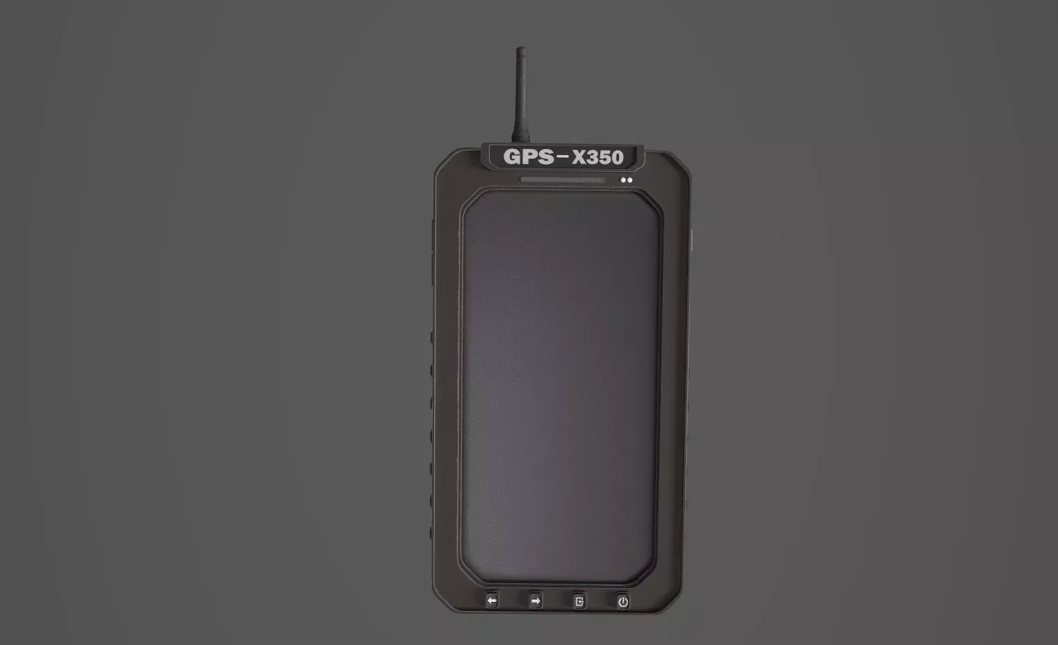 GPS device Low-poly 3D model