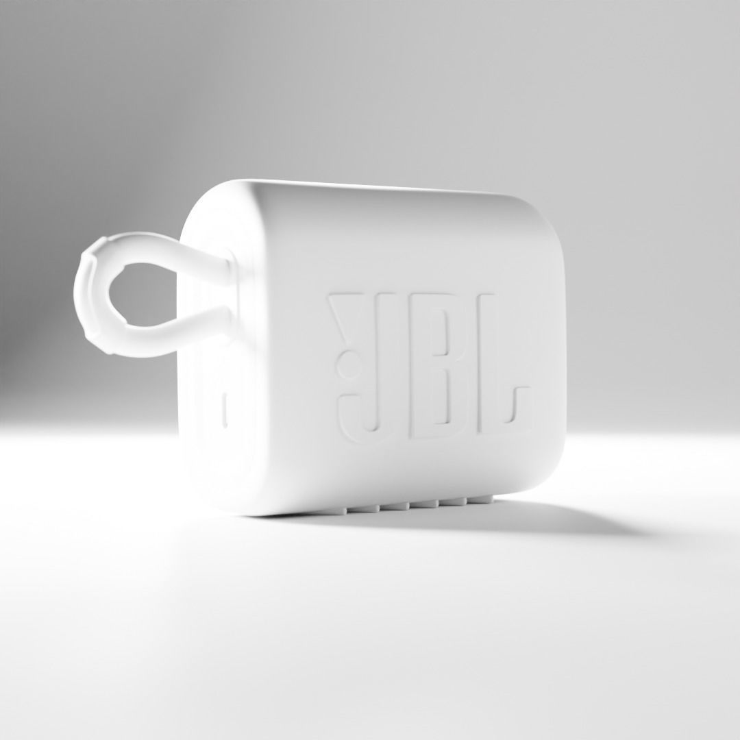 JBL GO 3 Bluetooth Speaker 3D model_5