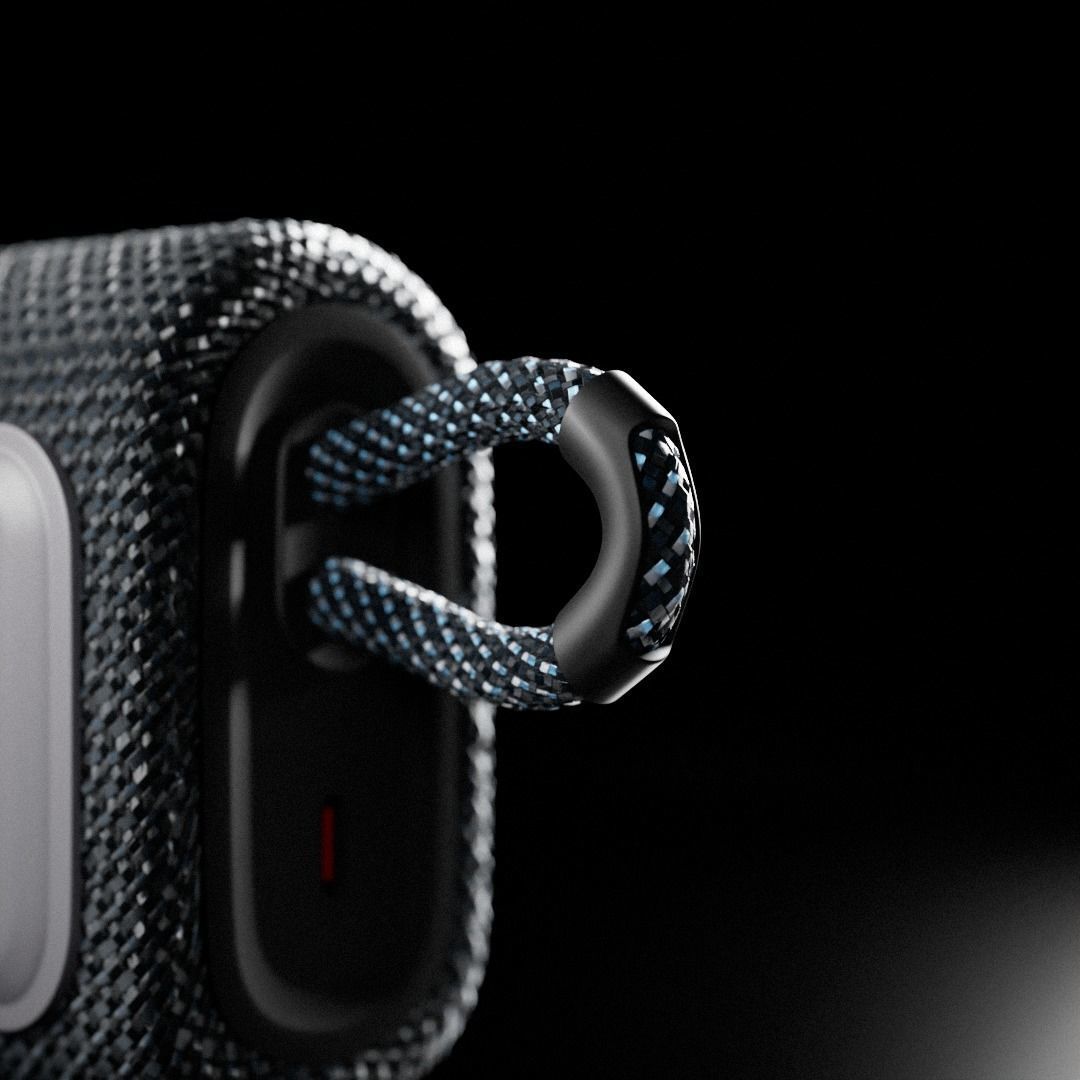 JBL GO 3 Bluetooth Speaker 3D model_6