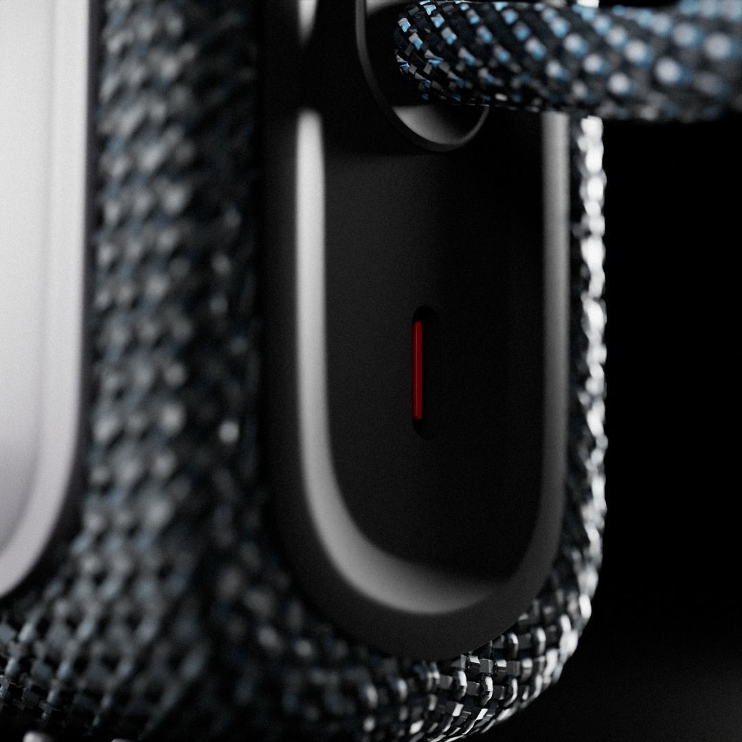 JBL GO 3 Bluetooth Speaker 3D model_4