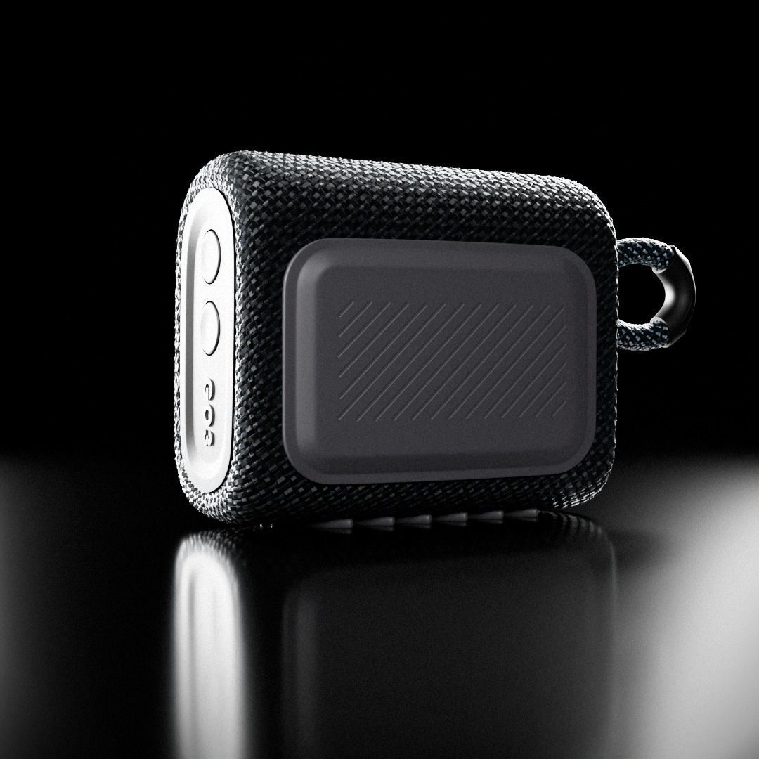 JBL GO 3 Bluetooth Speaker 3D model_10