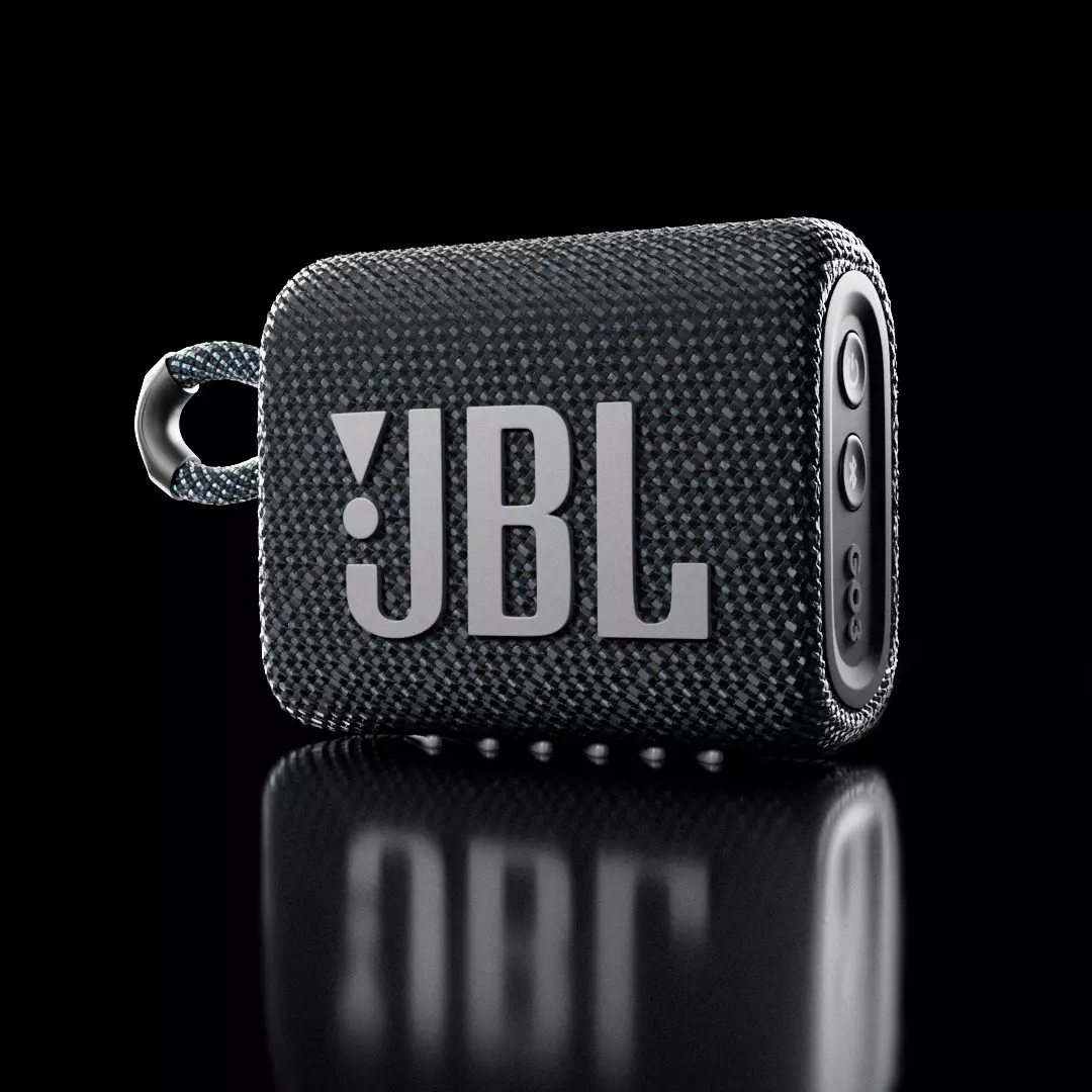 JBL GO 3 Bluetooth Speaker 3D model_0