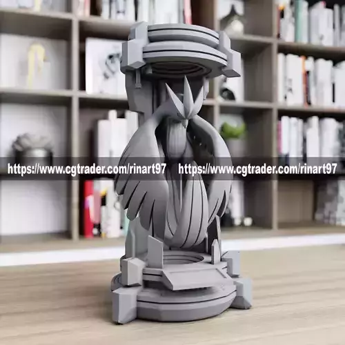 Articuno in the lab from pokemon 3D print model
