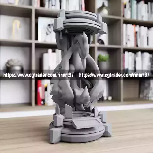 Moltres in the lab from pokemon