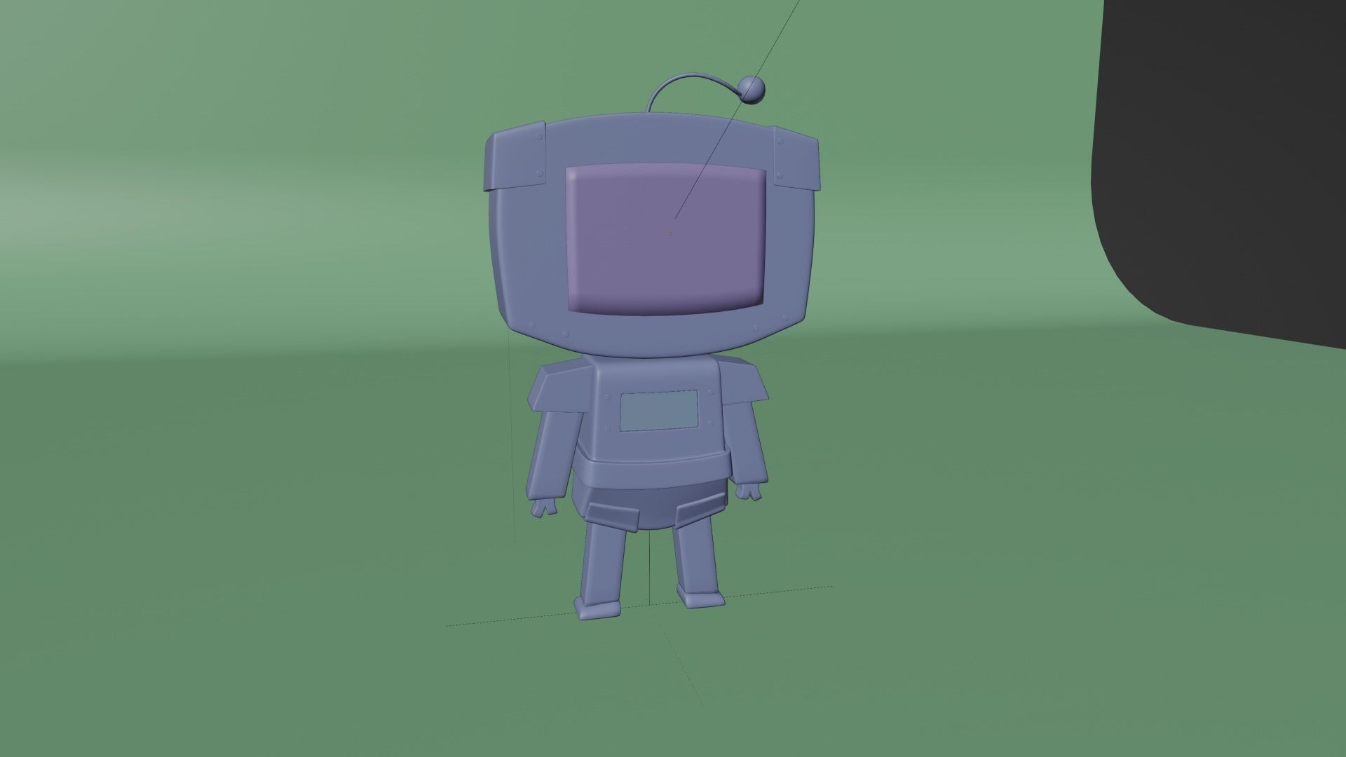 Cute Robot 3D model_8