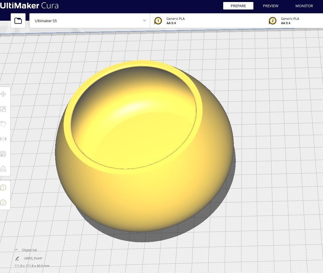 Garden Pot 41 3D print model_2