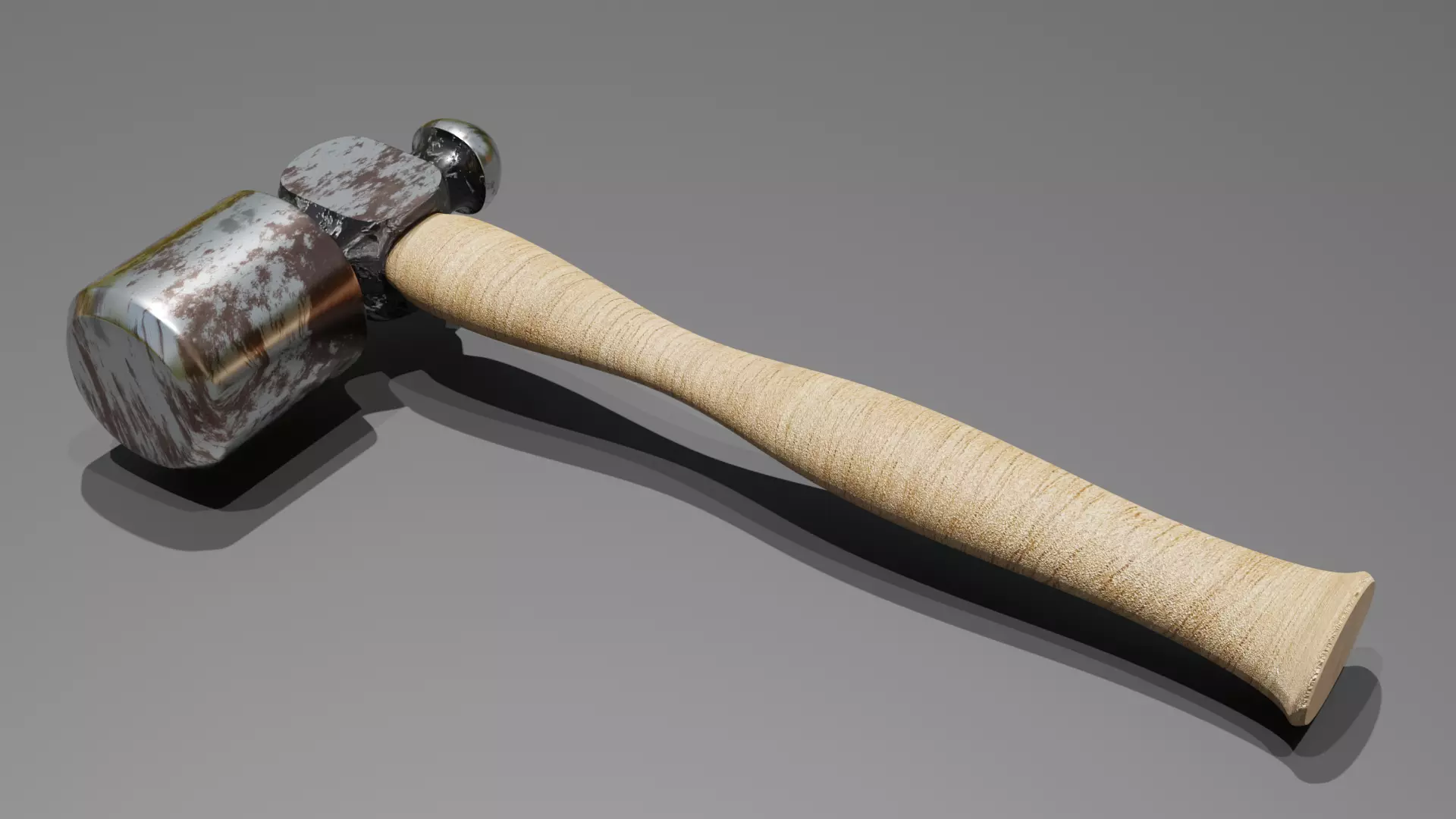 Realistic Hammer Blender Model 3D model