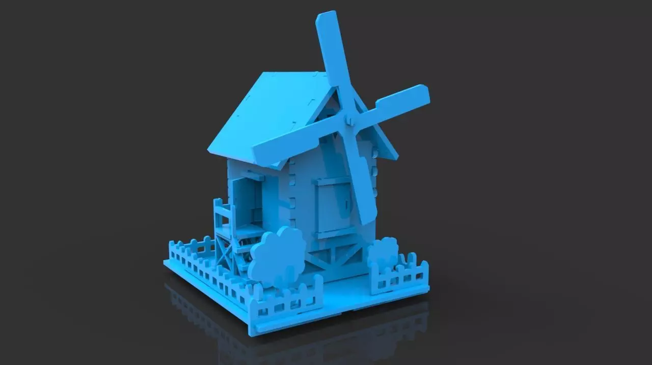 puzzle house 3D print model
