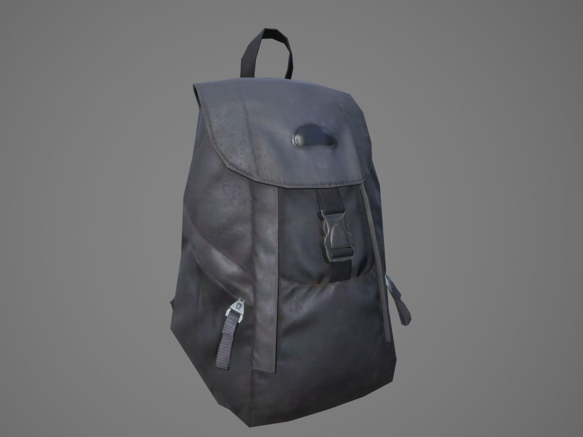 3D model Bag Backpack 3D model 001 VR / AR / low-poly | CGTrader