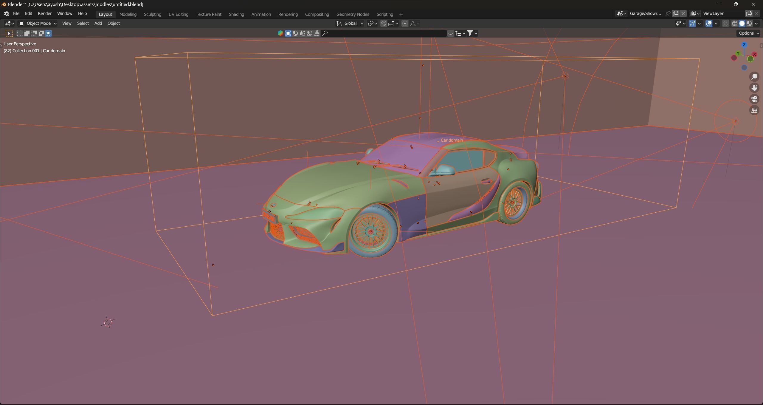 Black supra 3d 3D model_6